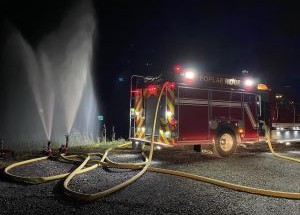 photo by Poplar Ridge Fire Department